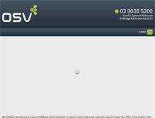 Tablet Screenshot of osv.com.au